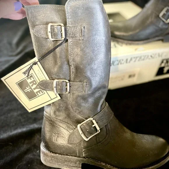 Frye JaydenMoto Cuff Boots